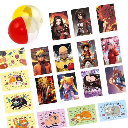 Игрушки в капсулах 34х30 мм Хит-магнит 250 шт/уп