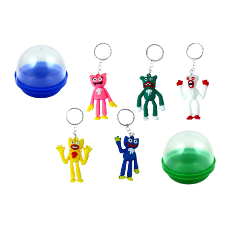 Игрушки в капсулах 45 мм Хаги Брелок 100 шт/уп (А) 