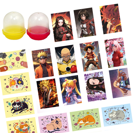 Игрушки в капсулах 28 мм Хит-магнит 250 шт/уп (А)