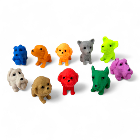 Игрушка Собачки резиновые 500 шт