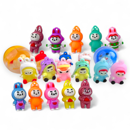 Игрушки в капсулах 34x30 мм Лабубу & Вакуку 250 шт/уп