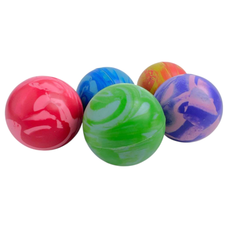 Мячи попрыгунчики Торнадо 45мм, набор 5 шт.