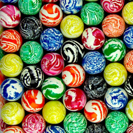 Мячи прыгуны 45 мм Циклон, 25 шт/уп