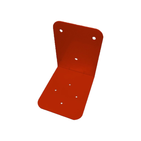 Уголок крепежный (красный) (V)
