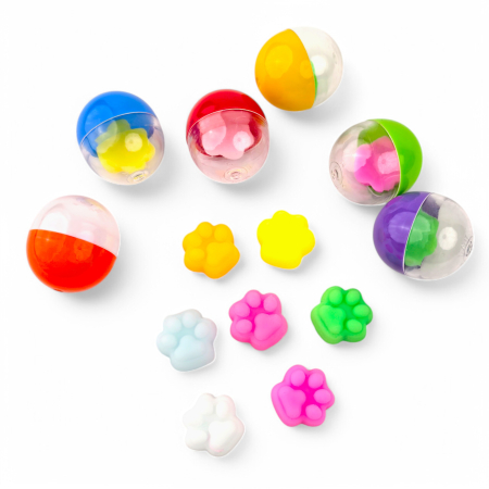 Игрушки в капсулах 34x30 мм Лапки Мини 250 шт/уп 