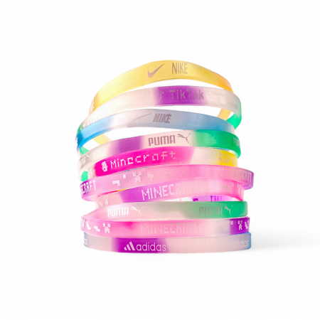 Браслет тонкий (микс) 500 шт