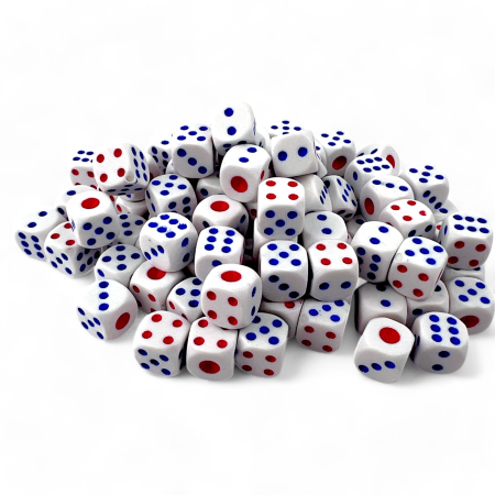 Игральные кости 100шт 