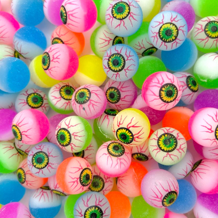 Мячи прыгуны 25 мм Глазки градиент 100 шт