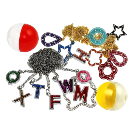 Игрушки в капсулах 34х30 мм Цепочки 250 шт/уп