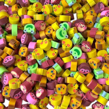 Игрушка "Ластик Животные мини 4", 2000 шт/уп