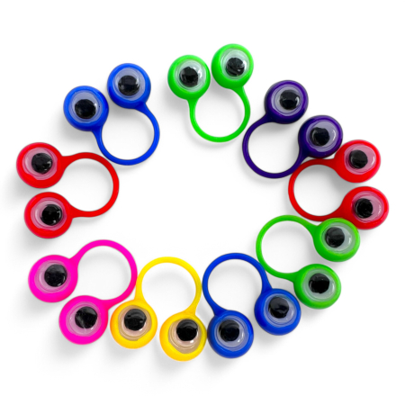 Игрушка Кольцо Глазки 1000шт 