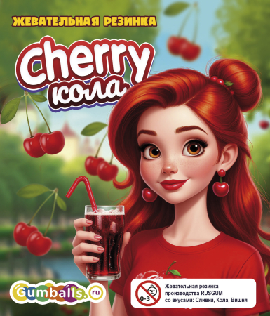 Дисплей для витрины ТА Small  Черри-колла (вар.2)