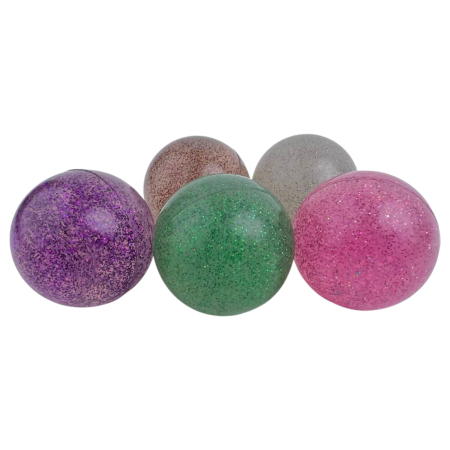 Мячи попрыгунчики Самоцветы 45мм, набор 5 шт.