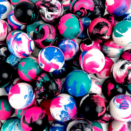 Мячи прыгуны 25 мм Вспышка 100 шт/уп