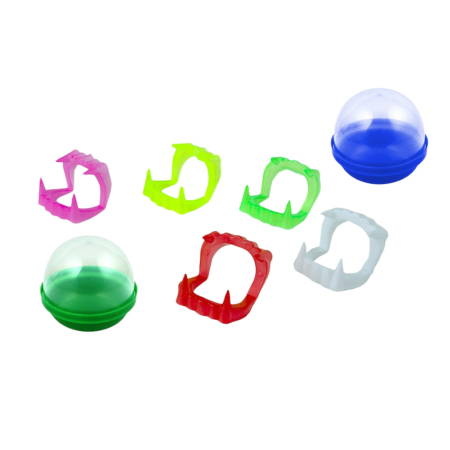 Игрушки в капсулах 45 мм Зубы вампира 100 шт/уп (А) 