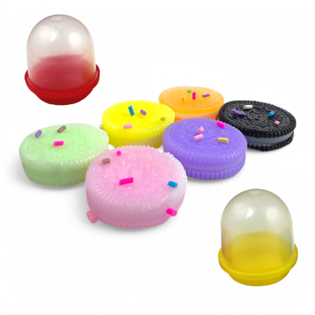 Игрушка в капсуле 28 мм Печенье -мини 250 шт/уп