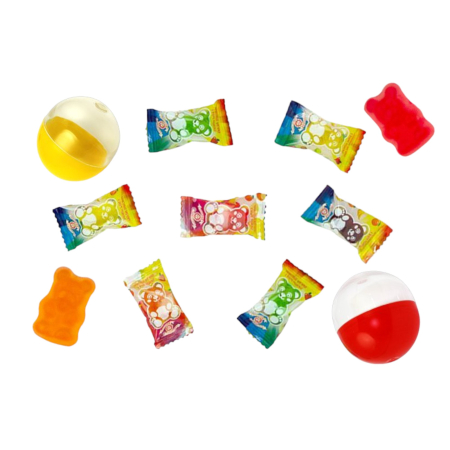 Жевательный мармелад Мишки в капсулах 34х30 мм 250 шт/уп