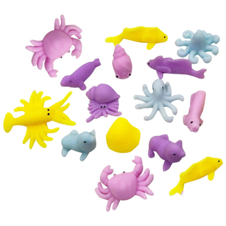 Игрушка Сквиш Океан 100шт