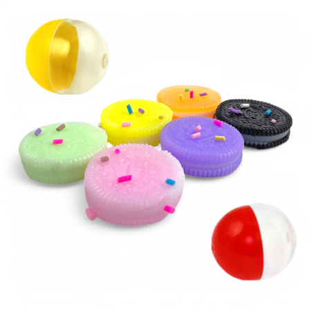 Игрушка в капсуле 34x30 мм Печенье -мини 250 шт/уп