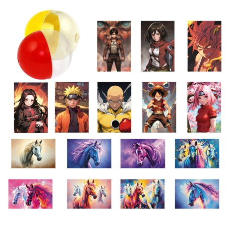 Игрушки в капсулах 34х30 мм Хит-магнит 250 шт/уп