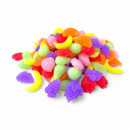 Игрушка Сквиш Фрукты мини 200шт 