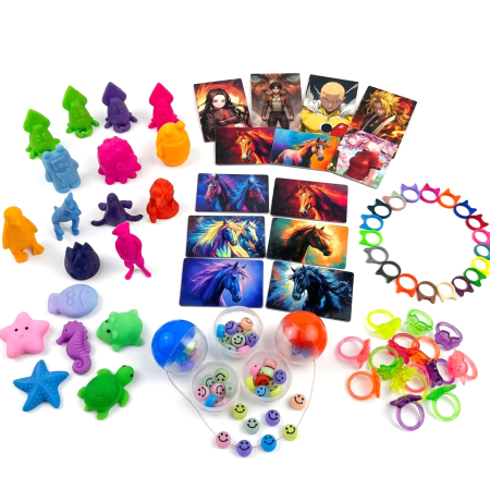 Игрушки в капсулах 34х30 мм Супермикс 250 шт/уп