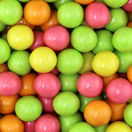 RUSGUM Карамельная радуга 24 мм. 7*180 штук.