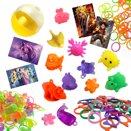 Игрушки в капсулах 34х30 мм Умный Выбор 250 шт/уп