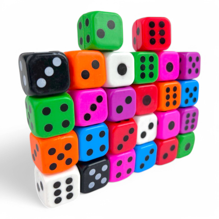 Игрушка Кубик 2,5 см 100 шт