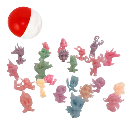 Игрушки в капсулах 34х30 мм Веселые малыши (МИКС), 250 шт/уп