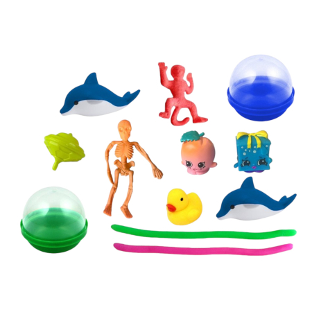 Игрушки в капсулах 45 мм Бум микс 100 шт/уп (А)