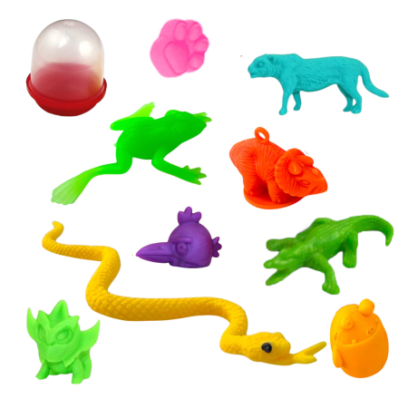 Игрушки в капсулах 28 мм Животный мир 250 шт/уп