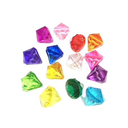 Кристаллы Конус (в упаковке 84 шт)