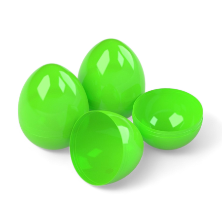 Капсула "Яйцо" салатовое 70х93мм