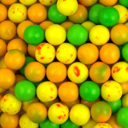 RUSGUM Бананас (с шипучим центром) 22 мм. 8*200 штук