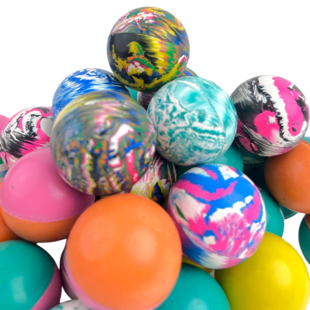 Мячи прыгуны 45 мм Супер микс ЭКОНОМ, 25 шт/уп