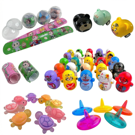 Игрушки в капсулах 48 мм Хайп Микс , 100 шт/уп