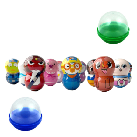 Игрушки в капсулах 45 мм Неваляшки 100шт/уп (А)