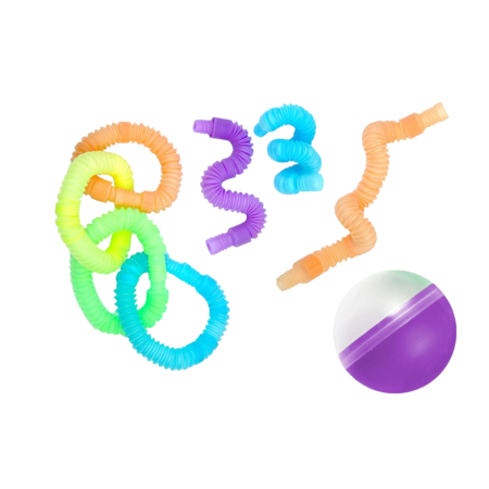 Игрушки в капсулах 53 мм Поп-тьюб 50 шт/уп