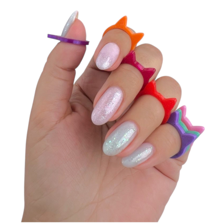 Колечки "Котики" микс 250 шт/уп