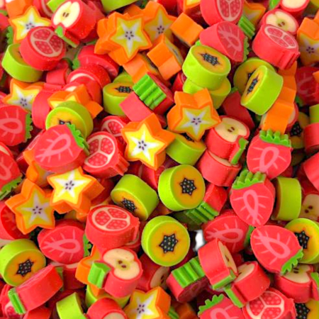 Игрушка "Ластик Фрукты мини", 2000 шт/уп