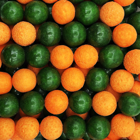 RUSGUM Мандариновое настроение 24 мм. 7*180 штук