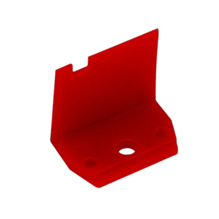 Пластиковый отсекатель (для марблс) для дозатора B9 красный (левая)