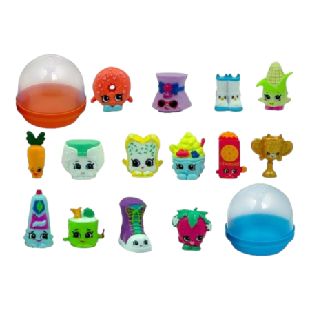 Игрушки в капсулах 45 мм Пойдем в магазин 100 шт/уп (А)