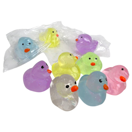 Игрушка Сквиш Уточка 100 шт 