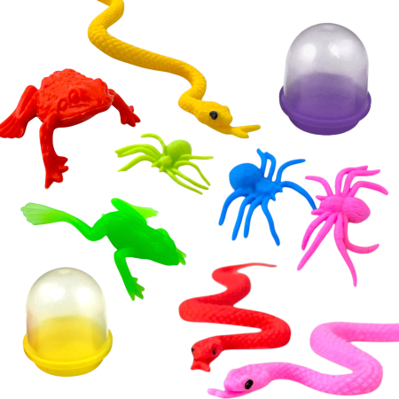 Игрушки в капсулах 28 мм Тропические обитатели 250 шт/уп