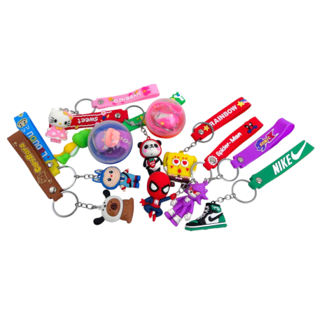 Игрушки в капсулах 53 мм Микс брелков BIG 50 шт/уп