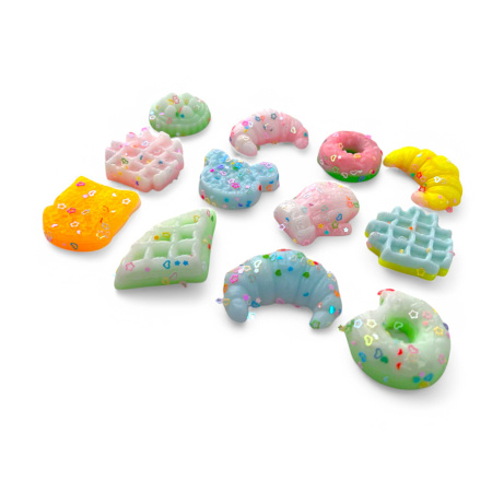 Игрушки в капсулах 45 мм Сквиш Выпечка 100шт/уп