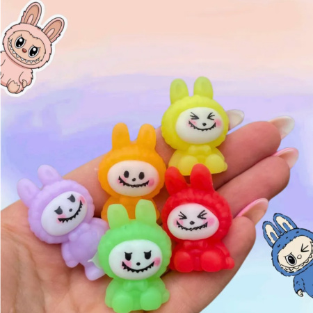 Игрушки в капсулах 34х30 мм СКВИШ Лабубу 250 шт/уп