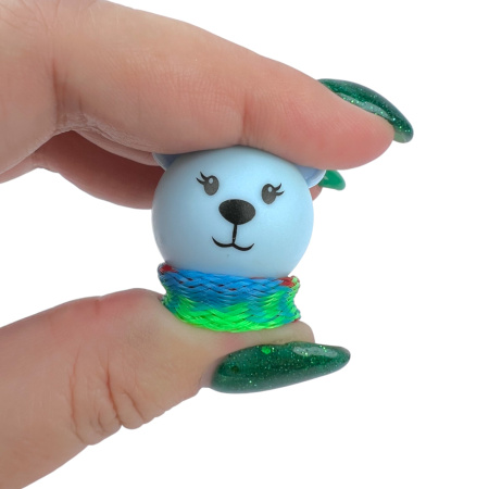 Игрушки в капсулах 45 мм Звери-стрелялка 100 шт /уп (А)